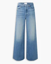 Mother The Ditcher high-rise wide-leg jeans - Blue Blue