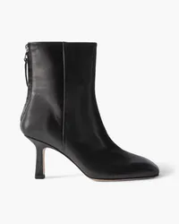 aeyde Lola leather ankle boots - Black Black