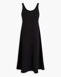 Officine Generale Judith crepe midi dress - Black Black