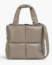 STAND Rossane quilted leather tote - Neutral Neutral