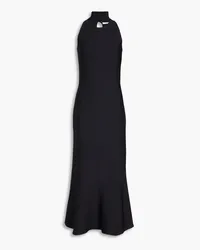 Safiyaa Chasca cutout ponte midi dress - Black Black