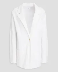 Onia Beach cotton-piqué jacket - White White