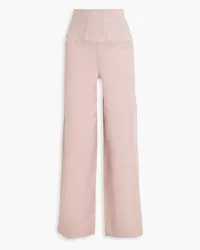 NICHOLAS Auriel cotton-voile wide-leg pants - Pink Pink