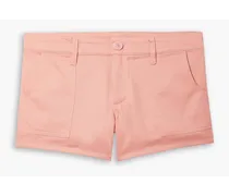 Kelly cotton-twill shorts - Orange