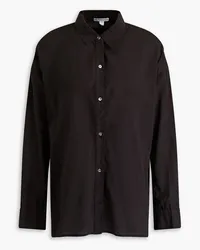 James Perse Cotton-mousseline shirt - Black Black