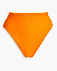 BONDI BORN Poppy high-rise bikini briefs - Orange Orange