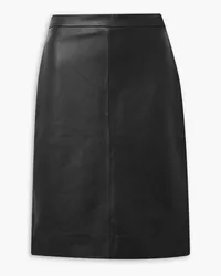 Nili Lotan Lianna leather skirt - Black Black