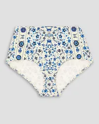 Tory Burch Printed bikini briefs - White White