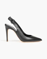 Rupert Sanderson Leather slingback pumps - Black Black