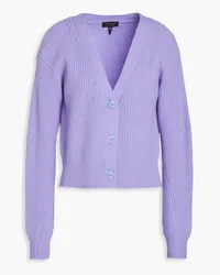 Rag & Bone Ribbed cashmere cardigan - Purple Purple