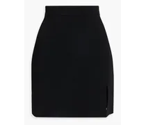 Knitted mini skirt - Black