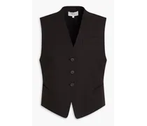 TENCEL-blend™ twill vest - Black