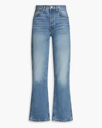 RE/DONE 90s high-rise straight-leg jeans - Blue Blue