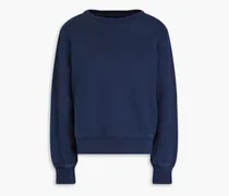 Lakeside cotton-fleece sweatshirt - Blue