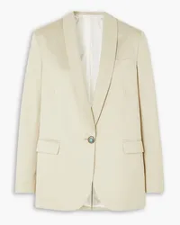 Fortela Blaire cotton-twill blazer - Neutral Neutral