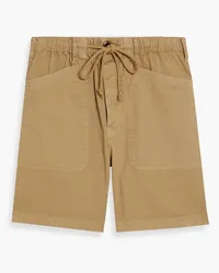 Alex Mill Cotton-blend twill drawstring shorts - Neutral Neutral