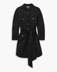 Àcheval Pampa Porto belted cotton-blend sateen jacket - Black Black