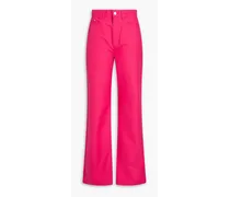WANDLER High-rise straight-leg jeans - Pink Pink