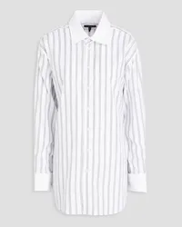 Rag & Bone Diana striped cotton shirt - White White