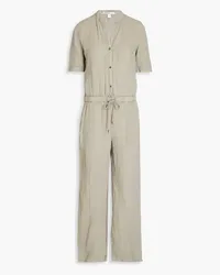 James Perse Linen jumpsuit - Gray Gray