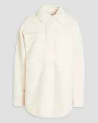 Vince Faux shearling shirt jacket - White White