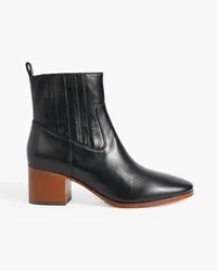 Frame Denim Le Rue leather ankle boots - Black Black