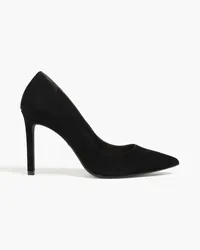 Stuart Weitzman Polish suede pumps - Black Black