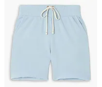 Yacht French cotton-terry shorts - Blue