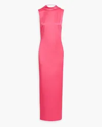 Versace Draped satin gown - Pink Pink