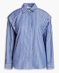 Sandro Striped Oxford shirt - Blue Blue