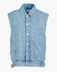 Frame Denim Angular denim vest - Blue Blue