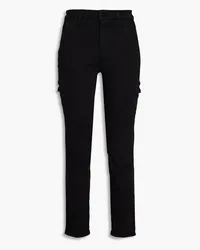 Paige High-rise slim-leg jeans - Black Black