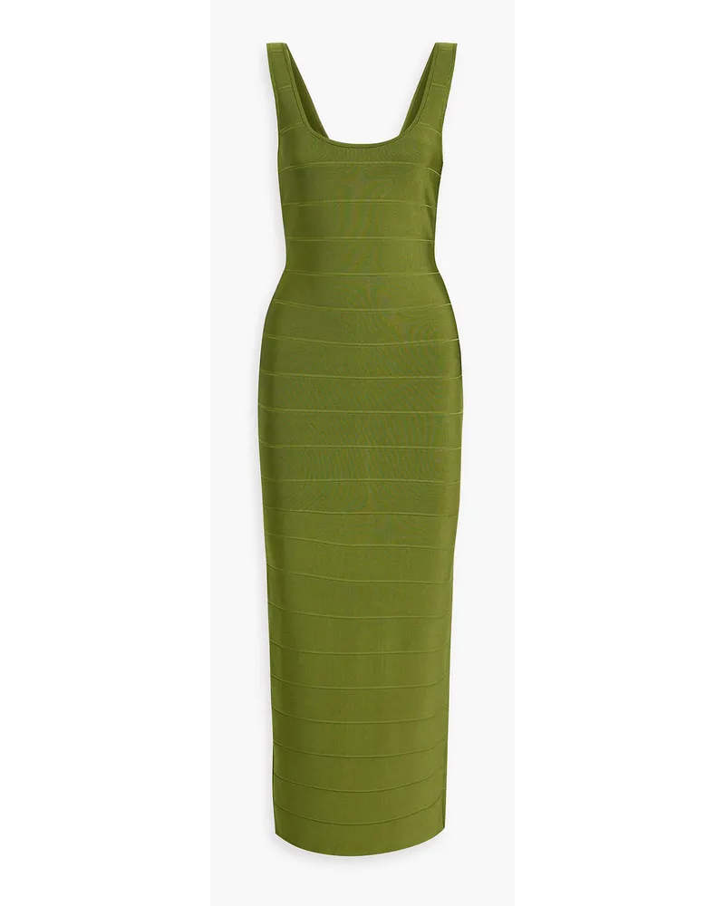 Hervé Léger Bandage maxi dress - Green Green