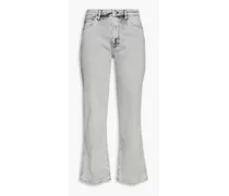 Emma high-rise bootcut jeans - Gray