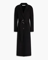 Philosophy Di Lorenzo Serafini Belted wool-felt coat - Black Black