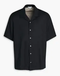 James Perse Cotton-poplin shirt - Black Black