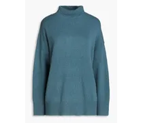 Cheryl cashmere turtleneck sweater - Blue