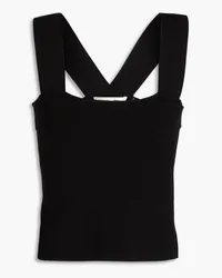 Diane von Furstenberg Cherita knitted top - Black Black