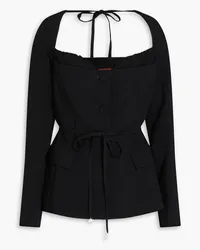 Altuzarra Bead-embellished crepe jacket - Black Black