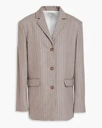 Loulou Studio Senja pinstriped wool-blend blazer - Neutral Neutral