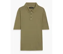 Rag & Bone Cotton-jersey polo shirt - Green Green