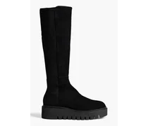 Chalet suede and neoprene boots - Black