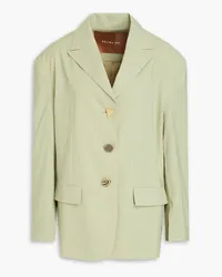 REJINA PYO Woven blazer - Green Green