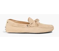 Suede driving shoes - Neutral