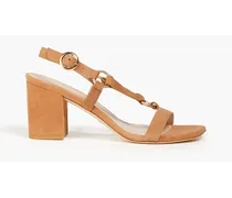 Lalita 75 suede sandals - Brown