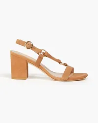 Stuart Weitzman Lalita 75 suede sandals - Brown Brown