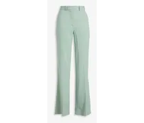 Morissey stretch-crepe flared pants - Green