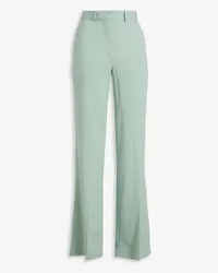 Joseph Morissey stretch-crepe flared pants - Green Green