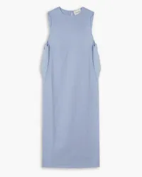 Loulou Studio Flores linen midi dress - Blue Blue