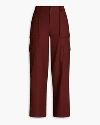 Vince Flannel cargo pants - Burgundy Burgundy